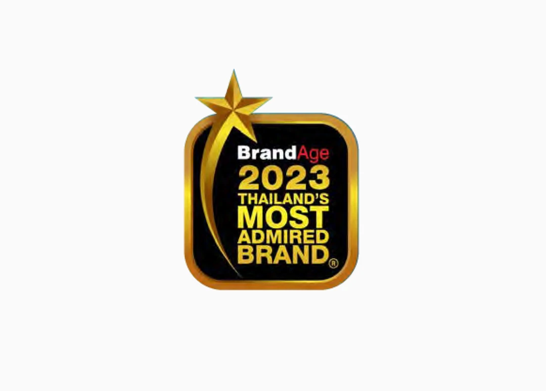 2023 Thailand’s Most Admired Brand by Brandage